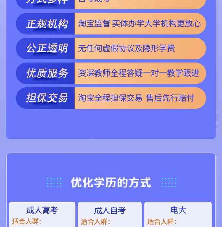 学历正规专升本成人高考提升大专本科自考网络教育培训学信网可查-淘_5acd44b5.jpg