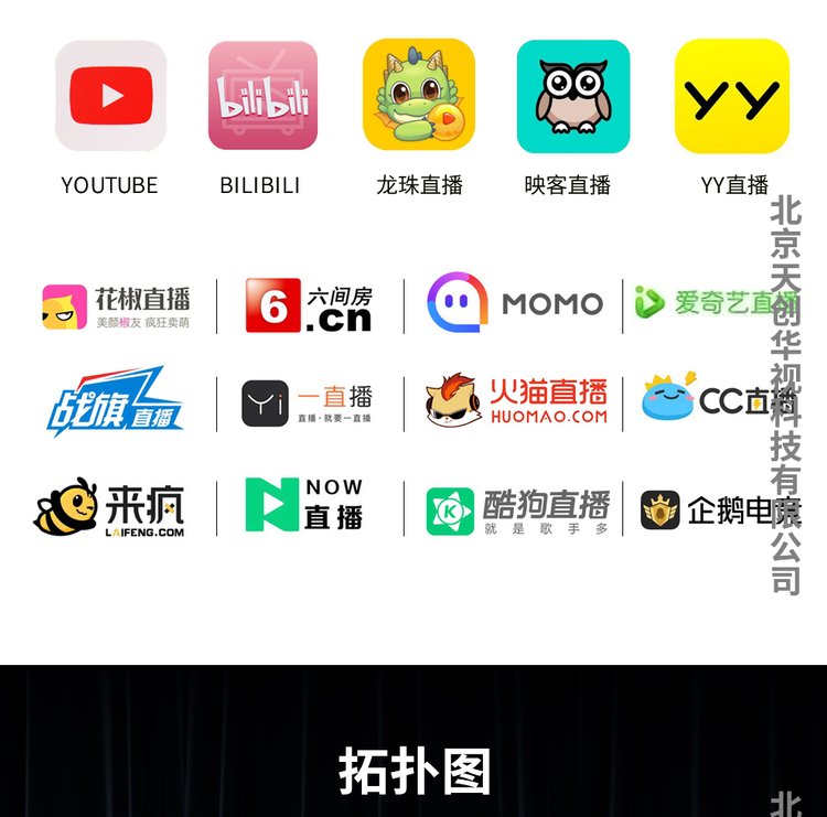 天创华视职业教育教学虚拟带货直播间 演播室搭建_4c4816bf.jpg
